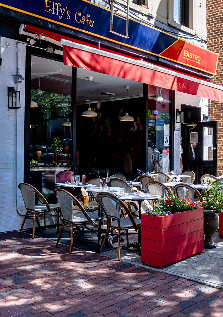 Effy’s Café on York Avenue in Yorkville, Upper East Side